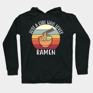 Just a girl who loves ramen Hoodie